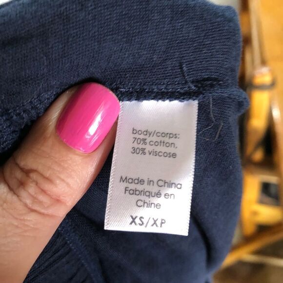 Eberjey Cozy Time Joggers Lounge Pants Navy Blue - XS - Picture 11 of 12